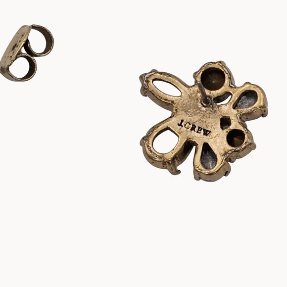 VTG Earrings Elegant Classy Shiny Sparkle Iridescent AB Stone Stud Post Womens - Picture 9 of 16